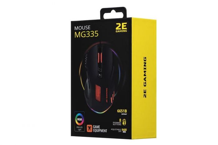 Мишка 2E Gaming MG335 Black (2E-MG335UB) USB