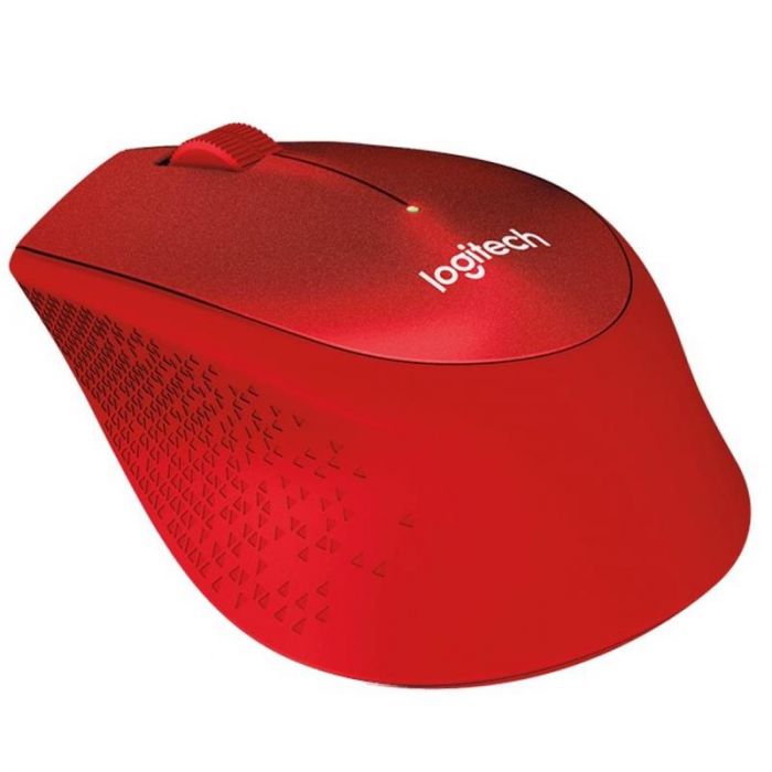 Мишка бездротова Logitech M330 Silent Plus (910-004911) Red USB