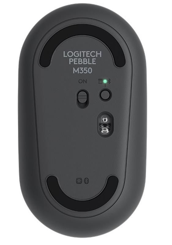 Мишка бездротова Logitech Pebble M350 (910-005718) Black USB