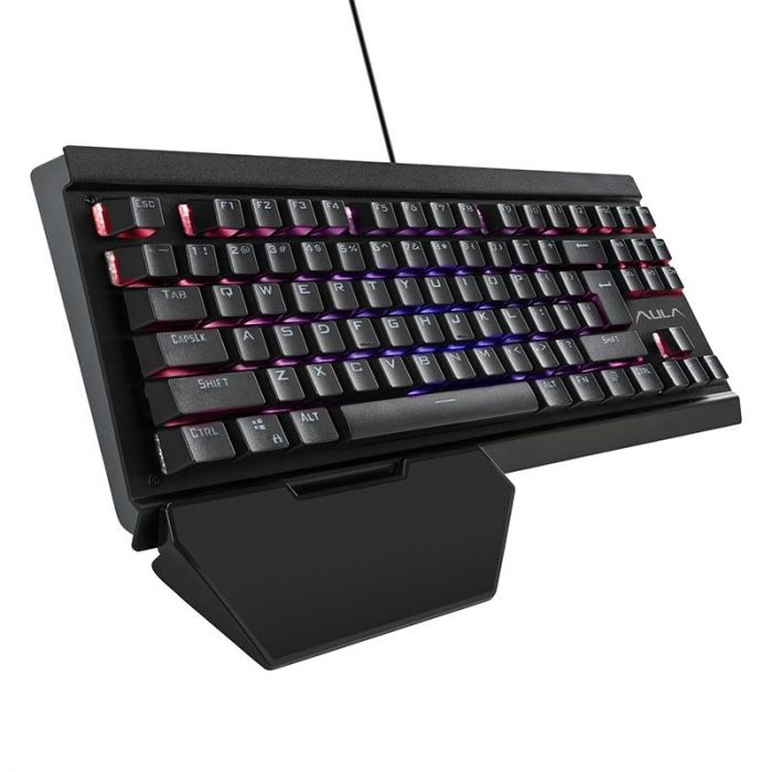 Клавіатура Aula Hyperion Mechanical RGB Wired Keyboard Black (6948391221755)