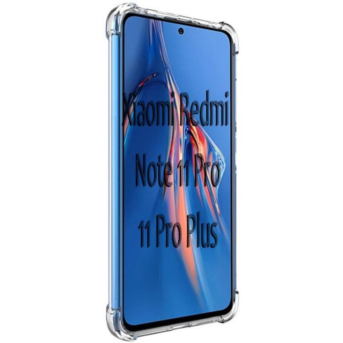 Чохол-накладка BeCover Anti-Shock для Xiaomi Redmi Note 11 Pro/11 Pro Plus Clear (707508)