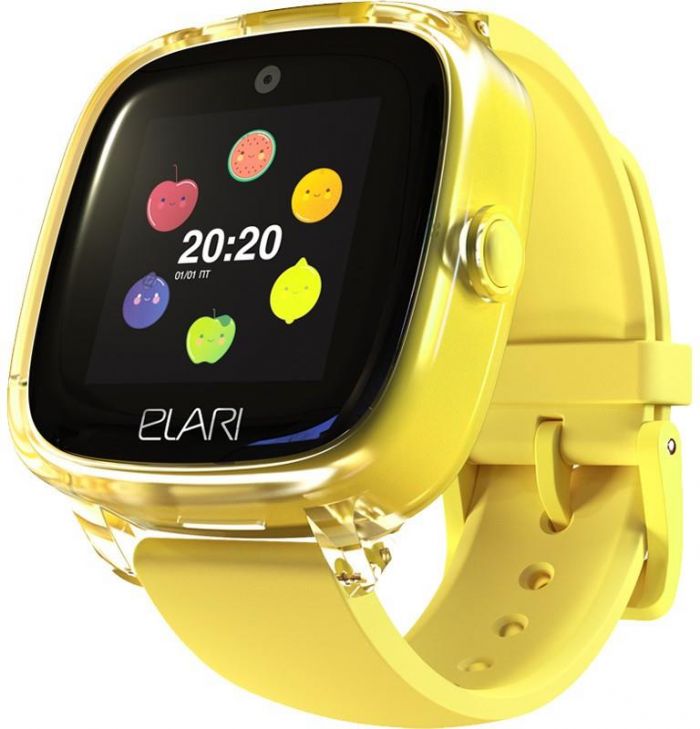 Дитячий смарт-годинник з GPS-трекером Elari KidPhone Fresh Yellow (KP-F/Yellow)