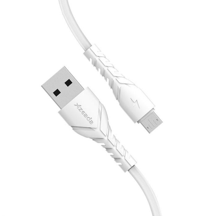 Кабель Proda PD-B47m USB-microUSB, 1м, White