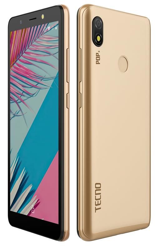 Смартфон Tecno Pop 3 (BB2) 1/16GB Dual Sim Champagne Gold (4895180751271)