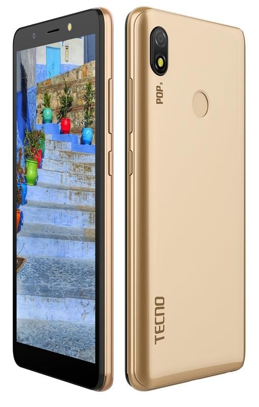 Смартфон Tecno Pop 3 (BB2) 1/16GB Dual Sim Champagne Gold (4895180751271)