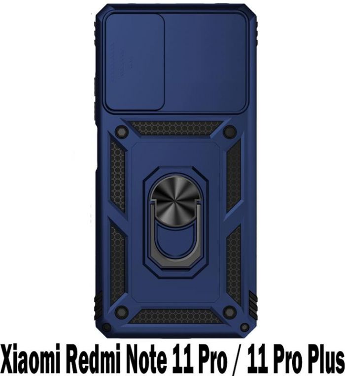 Чохол-накладка BeCover Military для Xiaomi Redmi Note 11 Pro/11 Pro Plus Blue (707422)