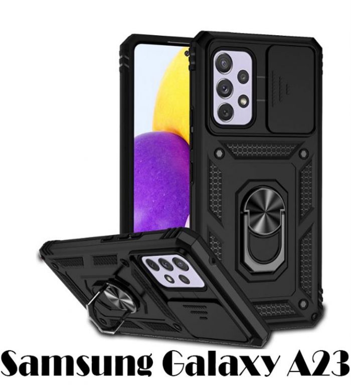 Чохол-накладка BeCover Military для Samsung Galaxy A23 SM-A235 Black (707373)