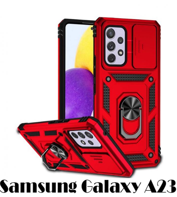 Чохол-накладка BeCover Military для Samsung Galaxy A23 SM-A235 Red (707375)