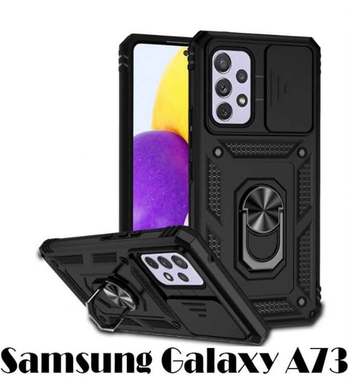 Чохол-накладка BeCover Military для Samsung Galaxy A73 SM-A736 Black (707381)