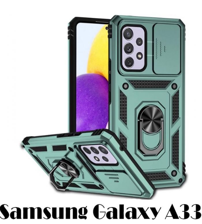 Чохол-накладка BeCover Military для Samsung Galaxy A33 SM-A336 Dark Green (707386)