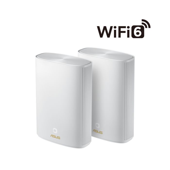 Wi-Fi Mesh система Asus ZenWiFi AX Hybrid (XP4) 2pk White (90IG05T0-BM9110)