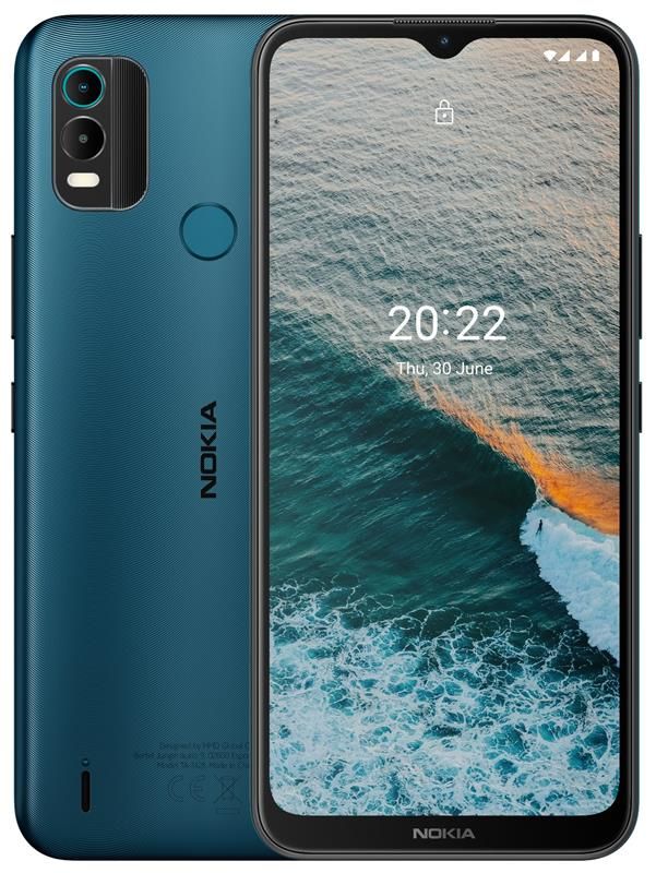 Смартфон Nokia С21 Plus 3/32GB Dual Sim Cyan