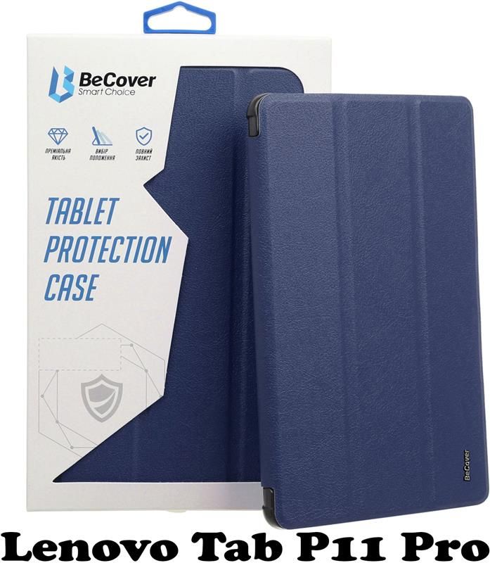Чохол-книжка BeCover Smart для Lenovo Tab P11 Pro Deep Blue (707593)