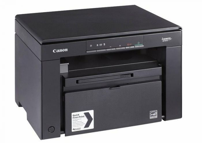 Принтер багатофункціональний Canon i-SENSYS MF3010 (5252B004), монохромний, лазерна технологія друку, А4 (210х297 мм),швидкість друку -18стр/хв