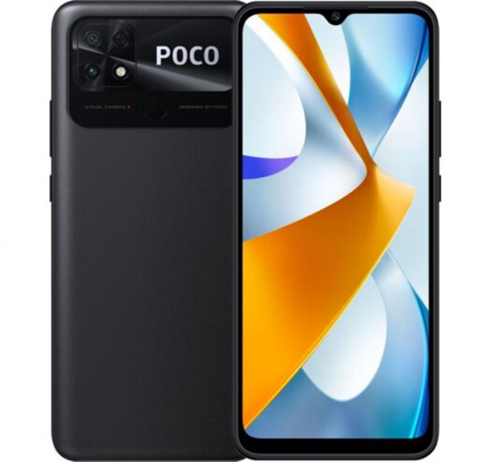 Смартфон Xiaomi Poco C40 4/64GB Dual Sim Power Black EU_