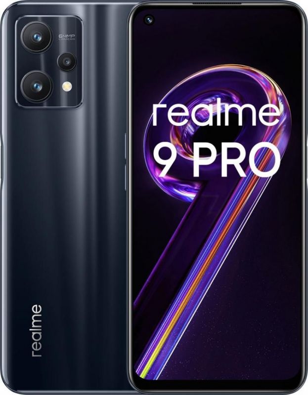 Смартфон Realme 9 Pro 6/128GB Dual Sim Midnight Black EU_