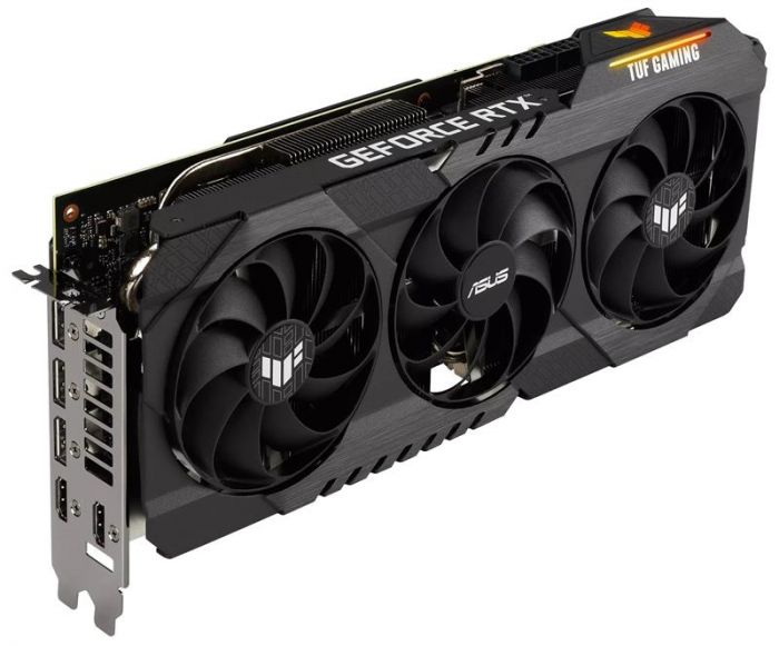 Відеокарта GF RTX 3070 Ti 8GB GDDR6X TUF Gaming OC Asus (TUF-RTX3070TI-O8G-GAMING)