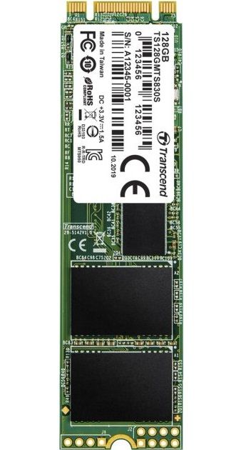 Накопичувач SSD  128GB Transcend 830S M.2 2280 SATAIII 3D TLC (TS128GMTS830S)