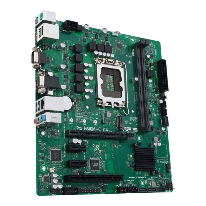 Материнська плата Asus PRO H610M-C D4-CSM Socket 1700