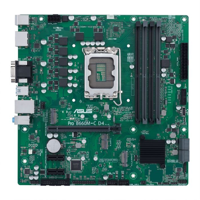 Материнська плата Asus PRO B660M-C D4-CSM Socket 1700