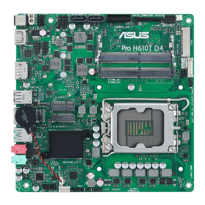 Материнська плата Asus PRO H610T D4-CSM Socket 1700