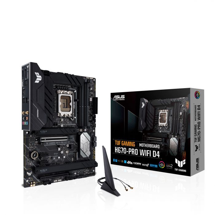 Материнська плата ASUS TUF GAMING H670-PRO WIFI D4 Socket 1700