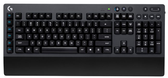 Клавіатура бездротова Logitech G613 (920-008395) Black USB/Bluetooth