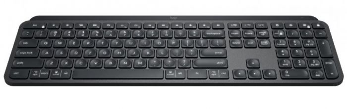 Клавіатура бездротова Logitech MX Keys Wireless Illuminated (920-009417) Graphite USB/Bluetooth