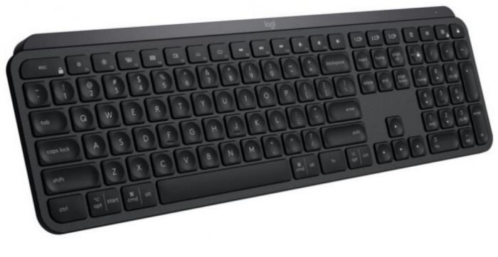 Клавіатура бездротова Logitech MX Keys Wireless Illuminated Graphite (920-009417)
