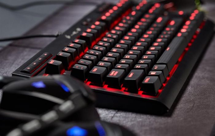 Клавіатура Corsair K63 Cherry MX Red Black (CH-9115020-RU) 