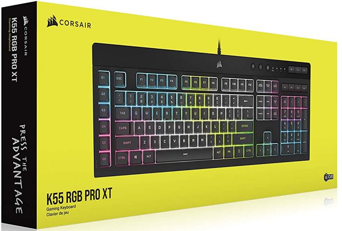 Клавіатура Corsair K55 Pro XT RGB (CH-9226715-RU) Black USB