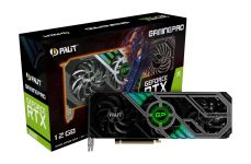Відеокарта GF RTX 3080 12GB GDDR6X GamingPro Palit (NED3080019KB-132AA) (LHR)