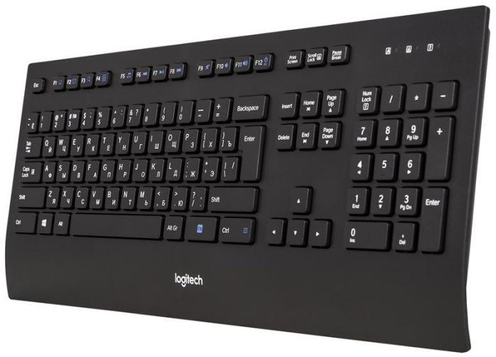 Клавiатура Logitech K280e Corded Keyboard (920-005215) Black USB