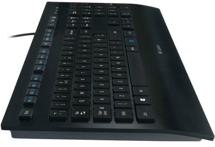 Клавiатура Logitech K280e Corded Keyboard (920-005215) Black USB