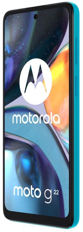 Смартфон Motorola Moto G22 4/64GB Dual Sim Iceberg Blue (PATW0030UA)