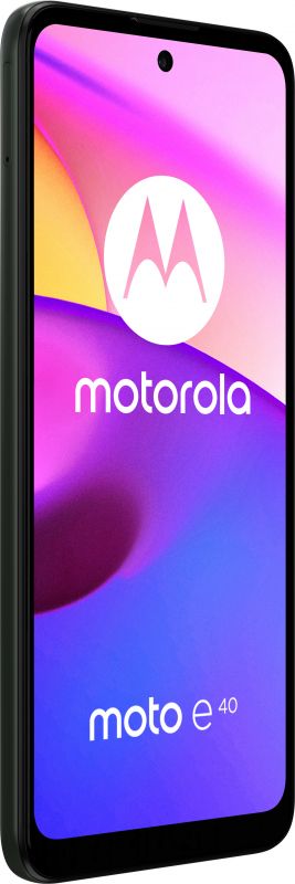 Смартфон Motorola Moto E40 4/64GB Dual Sim Carbon Gray (PAVK0005UA)