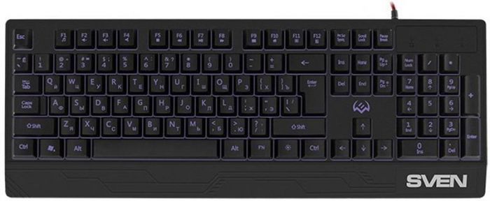 Клавіатура Sven KB-G8300 Ukr Black USB
