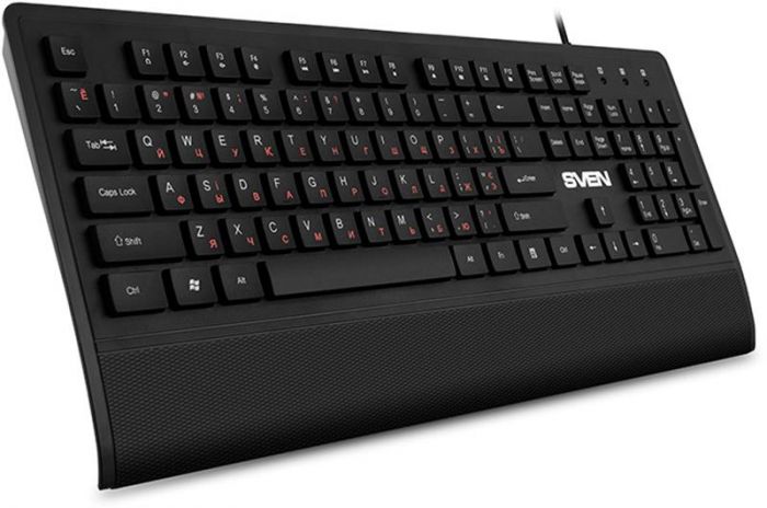 Клавіатура Sven KB-E5500 Ukr Black