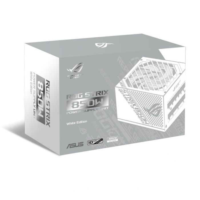 Блок живлення Asus ROG Strix 850W Gold White Edition (90YE00A4-B0NA00)