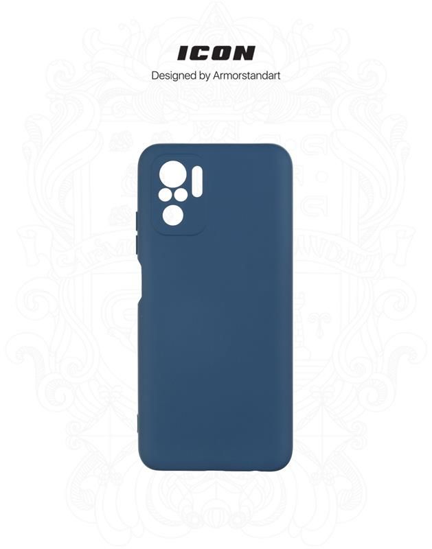 Чохол-накладка Armorstandart Icon для Xiaomi Redmi Note 10/10s Blue (ARM61456)