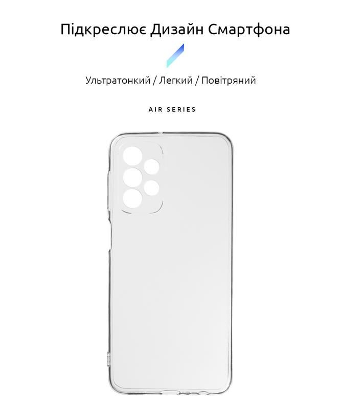 Чохол-накладка Armorstandart Air для Samsung Galaxy A23 SM-A235 Transparent (ARM61045)