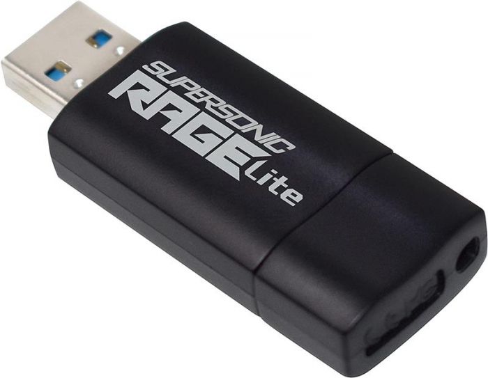 Флеш-накопичувач USB3.2 32GB Patriot Rage Lite Black (PEF32GRLB32U)
