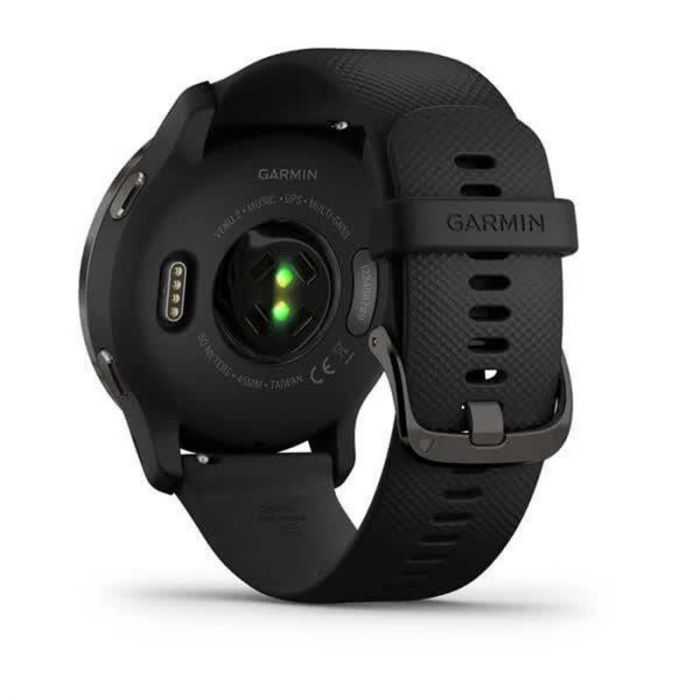 Смарт-годинник Garmin Venu 2 Plus Slate/Black with Black Band (010-02496-01)