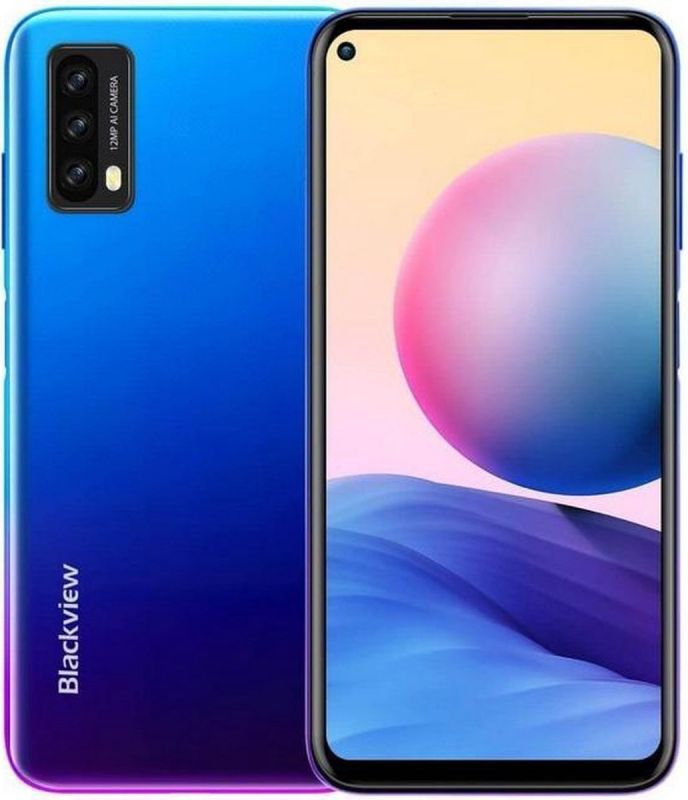 Смартфон Blackview A90 4/64GB Dual Sim Ocean Blue (6931548307297)