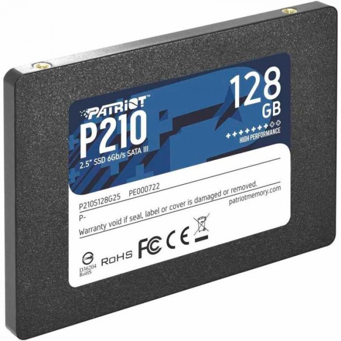 Накопичувач SSD  128GB Patriot P210 2.5" SATAIII TLC (P210S128G25)