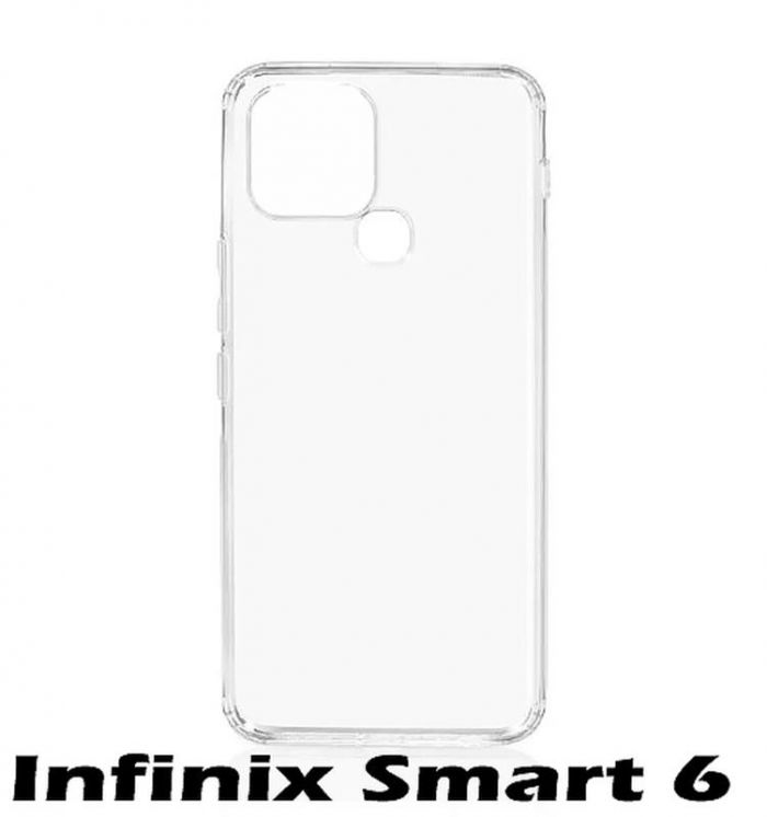 Чохол-накладка BeCover для Infinix Smart 6 (X6511B) Transparancy (707639)