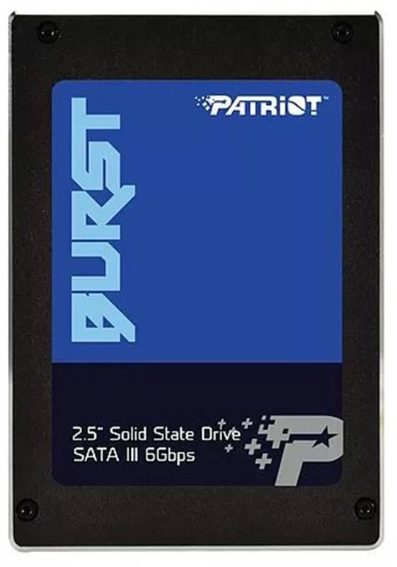 Накопичувач SSD  240GB Patriot Burst 2.5" SATAIII 3D TLC (PBU240GS25SSDR)