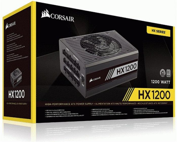 Блок живлення  Corsair HX1200 (CP-9020140-EU) 1200W