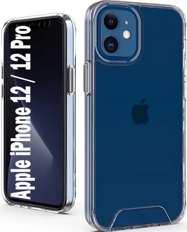 Чохол-накладка BeCover Space Case для Apple iPhone 12/12 Pro Transparancy (707793)