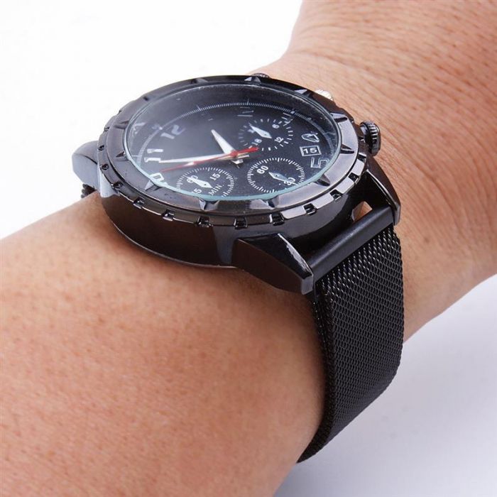 Ремінець BeCover Milanese Style для Samsung Galaxy (20mm)/Watch 5/ Watch 4 40/44mm/Watch 42mm/Watch Active/Active 2 40/44mm/Watch 3 41mm/Gear S2/Classic/Gear Sport Black (707671)